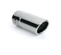 TERMINALE DI SCARICO IN ACCIAIO INOX LUCIDATO 33-46 MM MARMITTA UNIVERSALE LAMPA