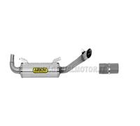 Terminale di Scarico + Katre Arrow Thunder Alluminio Aprilia Rs4 125 2011 > 2016