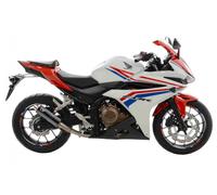 Terminale di scarico Leovince GP CORSA BLACK No omo E4 HONDA CBR 500 R 2016 2018