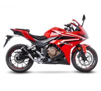 LeoVince Terminale di scarico LV-10 Black per Honda CB 500 X 2018 (USA)