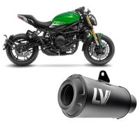 LeoVince LV-10 silenziatore con om. CE Versione acciaio inossidabile o nera