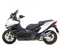 8565EU - Terminale Scarico LeoVince LV ONE EVO Inox APRILIA SRV 850 (12-16)