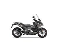 14042 - Terminale Scarico LeoVince NERO Inox HONDA INTEGRA 750/DCT/ABS (16-20)