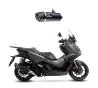 Terminale di Scarico Leovince NERO per Honda ADV 350 2022 > 2024