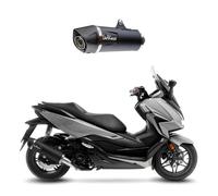 Terminale di Scarico Leovince NERO per Honda Forza 350 2021 > 2024