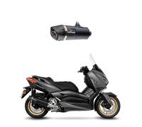 Terminale di Scarico Leovince NERO per Yamaha X-Max 300 2021 > 2024