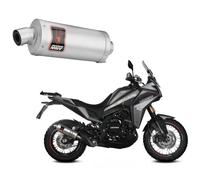MM.001.LDKX - Terminale Scarico Mivv DAKAR Inox MOTO MORINI X-CAPE (21-24)