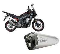 Terminale di Scarico Mivv DELTA RACE Acciaio Inox per HONDA CB 500 X 2021 > 2023