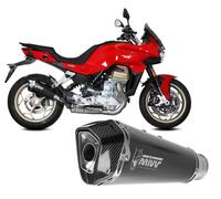 M.015.LDRB - Terminale Scarico MIVV DELTA RACE Nero MOTO GUZZI V100 MANDELLO