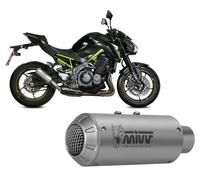 Terminale di Scarico Mivv MK3 Acciaio Inox KAWASAKI Z900 A2 35 KW/70KW 2017 2023