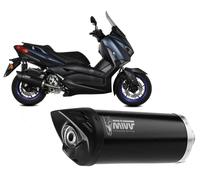 Terminale di Scarico Mivv MOVER Acciaio Nero per YAMAHA X-MAX 300 2021 > 2024