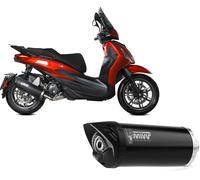 Terminale di scarico MIVV MOVER Nero per PIAGGIO BEVERLY 400 2021 > 2023