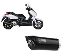 MV.YA.0003.LV - Terminale Scarico MIVV MOVER Inox Nero YAMAHA X-MAX 250 (06-16)