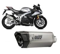 Terminale di Scarico Mivv Omologato SR-1 Titanio per APRILIA RSV4 2021 > 2023