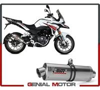 Terminale di scarico MIVV OVAL Acciaio per BENELLI TRK 251 2019 > 2022