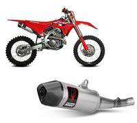 Terminale di scarico MIVV OVAL Titanio per HONDA CRF 250 2022 > 2023