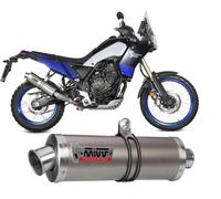 Terminale di Scarico Mivv OVAL Titanio YAMAHA Ténéré 700 2019 > 2024