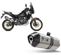 Terminale di scarico MIVV SPEED EDGE Acciaio HONDA AFRICA TWIN 1100 2020 > 2023