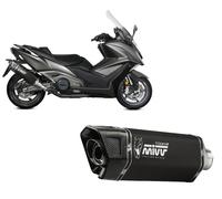 Terminale di Scarico Mivv SR-1 Euro5 Titanio Nero per KYMCO AK 550 2021 > 2023