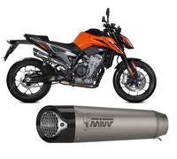 Terminale di Scarico Mivv X-M5 Titanio KTM 790 DUKE 2023 > 2024