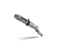 Terminale di scarico omologato GPR Deeptone Inox Rc 125 2017/2020 e4
