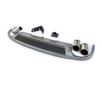 Terminale di Scarico Per A4 B8.5 Berlina 2013-2016 S4 Style Paraurti Posteriore Diffusore Terminale Di Scarico Marmitta Tubo Spoiler Piastra Terminali di scarico per auto