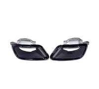 Terminale di Scarico Per BMW Per X5 X6 X7 G05 G06 G07 2020-2024 Di Scarico Silenziatore Terminale Quadrato Nero Installazione Di Sostituzione Scarico Coda Punta(A Black)