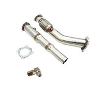 Terminale di Scarico Per Golf Per GTI Per Jetta Per Beetle 1.8T MK4 1999 2000 2001 2002 2003 2004 2005 Tubo Di Scarico Turbo 3 Pollici E 76 Mm terminale scarico auto