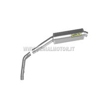 Terminale di Scarico + Racc Arrow M R. Tech Allu Honda Cbr 1000 Rr 2004 > 2007