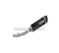 Terminale di Scarico + Racc Arrow R. Tech Carbon Kawasaki Z 750 R 2011 > 2014