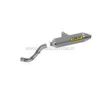 Terminale di Scarico + Racc Arrow Thunder Titan Honda Crf 250 Rally 2017 > 2018