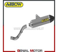 Terminale di Scarico + Racc Kat Arrow Thunder Alu Honda Crf 250 L 2017 > 2018