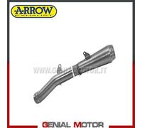 Terminale di Scarico + Raccordo Arrow Pro Race Acciaio Bmw R Nine T 2014 > 2016