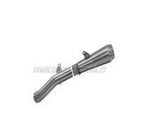 Terminale di Scarico + Raccordo Arrow Pro Race Acciaio Bmw R Nine T 2014 > 2016