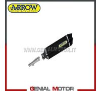 Terminale di Scarico + Raccordo Arrow R. Tech Allu N Honda Nc 700 S 2012 > 2014