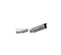Terminale di Scarico + Raccordo Arrow Thunder Aluminio Ktm Duke 125 2017 > 2020