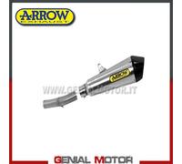 Terminale di Scarico + Raccordo Arrow Xkone Acciaio Honda Cb 500 F 2016 > 2018