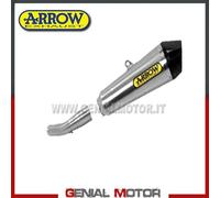 Terminale di Scarico + Raccordo Arrow Xkone Acciaio Suzuki Sv 650 2020 20