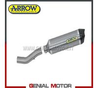 Terminale di Scarico + Raccordo Kat Arrow R. Tech Allu Ducati Diavel 2011 > 2016