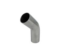 Terminale di Scarico Scarico Per Automobili 51mm 63mm 76mm Tubo Diametro Esterno Saldatura Di Testa Gomito Da 45 Gradi Raccordi Per Tubi Sanitari Scarico Coda Punta(19mm x1.5mm)