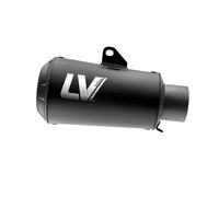 LeoVince LV-10 silenziatore con om. CE Versione acciaio inossidabile o nera