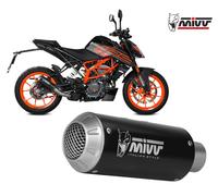 KT.025.SM3B - Terminale Scarico MIVV MK3 Nero KTM 125/390 DUKE (21-22)