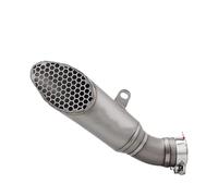 Terminale Di Scarico Slip-on Per Moto, Linea Completa In Titanio, Silenziatore Project Con Griglia Protezione, Per Ap&rilia RSV4 2015-2024(A with laser)