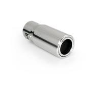 TERMINALE DI SCARICO SPORTIVO MARMITTA PER AUTO ACCIAIO INOX DRITTO Ø 32-40 mm