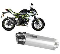 Terminale di Scarico Storm GP INOX coppa carbonio KAWASAKI NINJA 125 2019 > 2024
