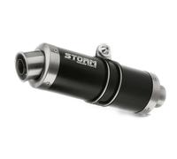 Terminale di Scarico Storm GP NERO per SUZUKI GSX 650 F 2008 > 2015