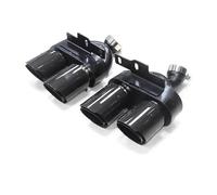 Terminale di scarico Terminale Di Scarico Per A6/A7/C8/S6/S7 2019-2021, 1 Paio Di Terminali Di Scarico In Fibra Di Carbonio A Per QUATTRO Uscite(Carbon Fiber A)