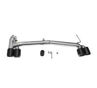 Terminale di Scarico Terminale Di Scarico Quad Car Per BMW F30 F31 320i 318i F32 420i 2013-2016 Per Di Scarico Con Puntale In Carbonio Per Serie 3 Scarico Coda Punta(Carbonio)
