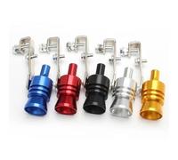 Terminale di scarico Tubo Di Scarico In Alluminio Con Suono Turbo, Fischio Del Tubo Di Scarico, Simulatore Di Valvola Di Scarico Per Auto(Gold-M)