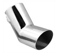 TERMINALE DI SCARICO IN ACCIAIO INOX LUCIDATO Ø 43-56 mm MARMITTA SPORTIVA